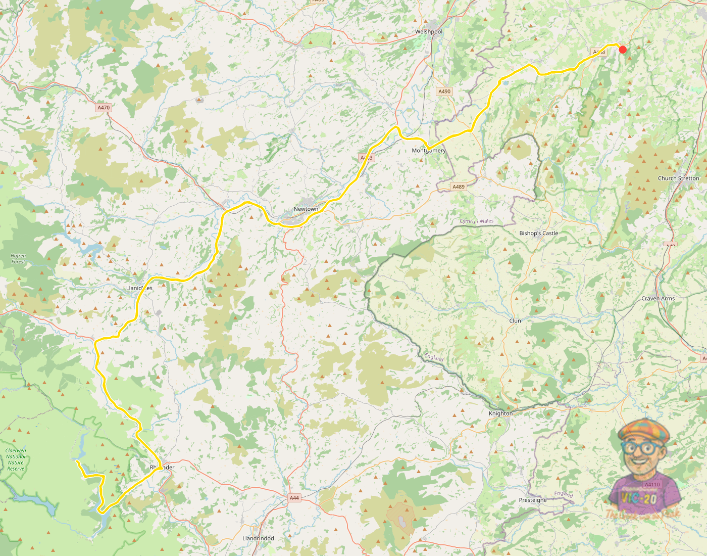 A run to the Elan Valley dams