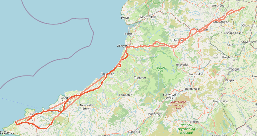 Stiperstones to St David's Road — Summer Loop (take 3)